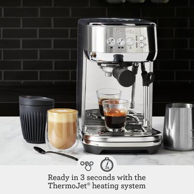 Breville the Bambino Plus Espresso Machine with 15 bars of Breville the Bambino Plus Espresso Machine with 15 bars of