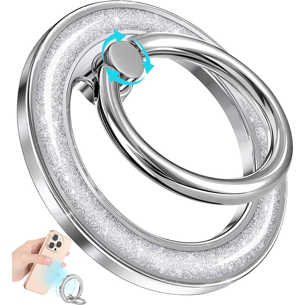 PARKER SLATER - Phone Ring Holder - Silver