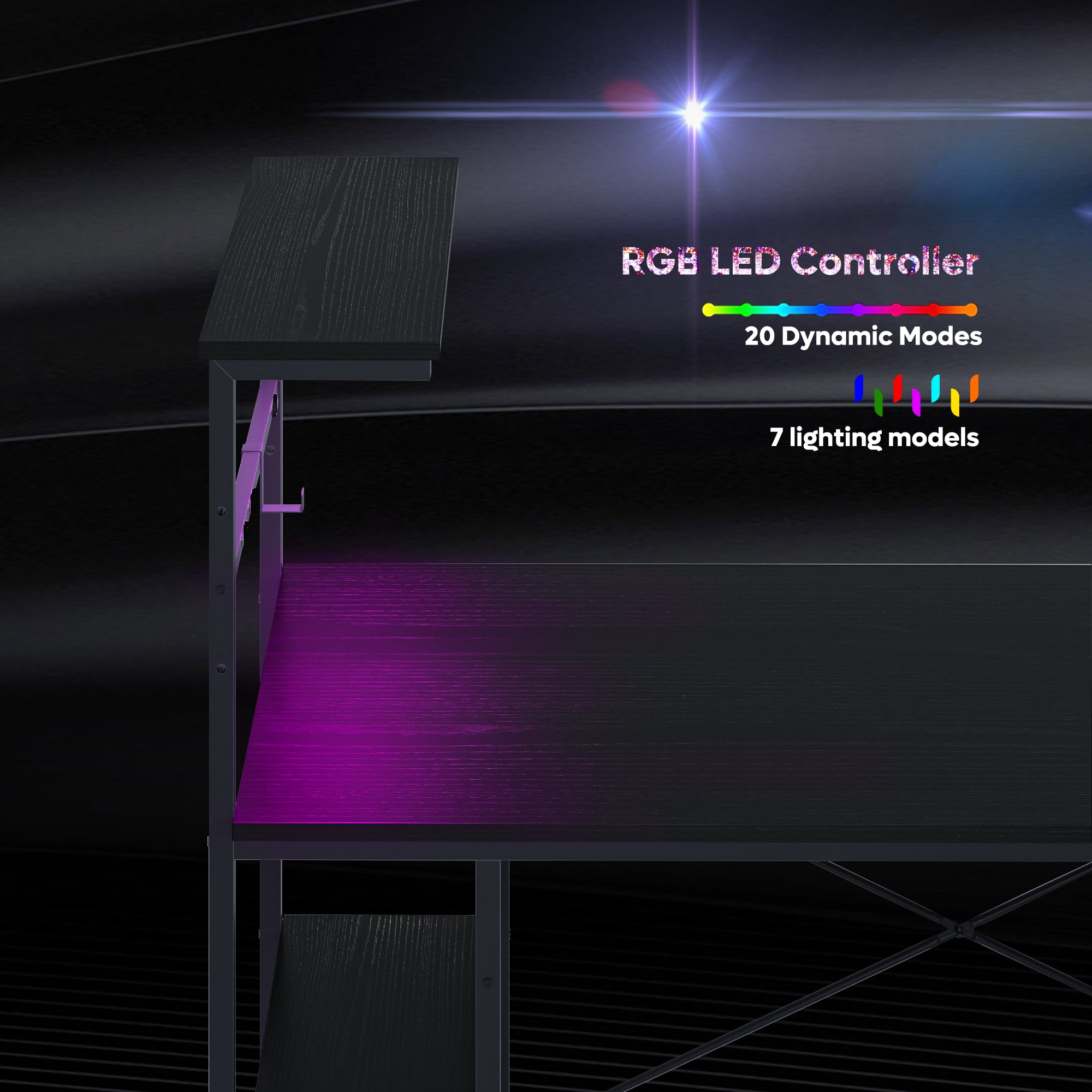 RGB LED Controller
20 Dynamic Modes
7 lighting models