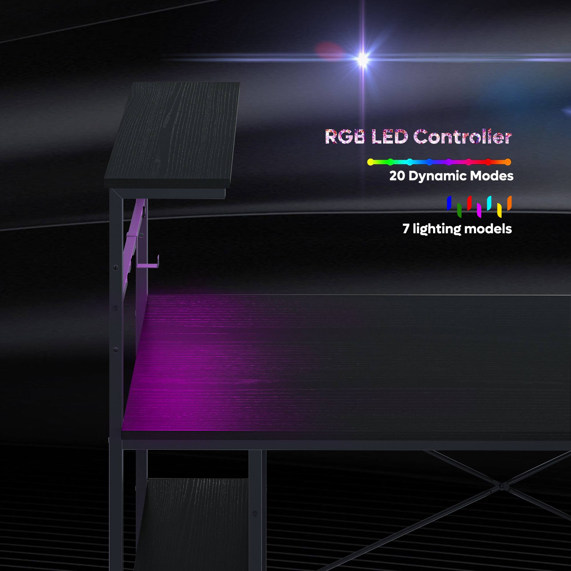 RGB LED Controller  
20 Dynamic Modes  
7 lighting models