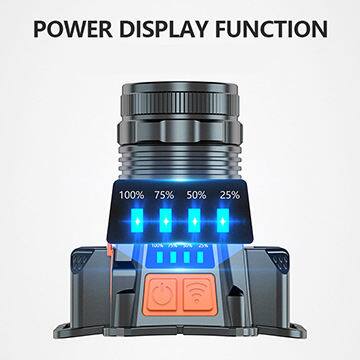 POWER DISPLAY FUNCTION  
100% 75% 50% 25%
