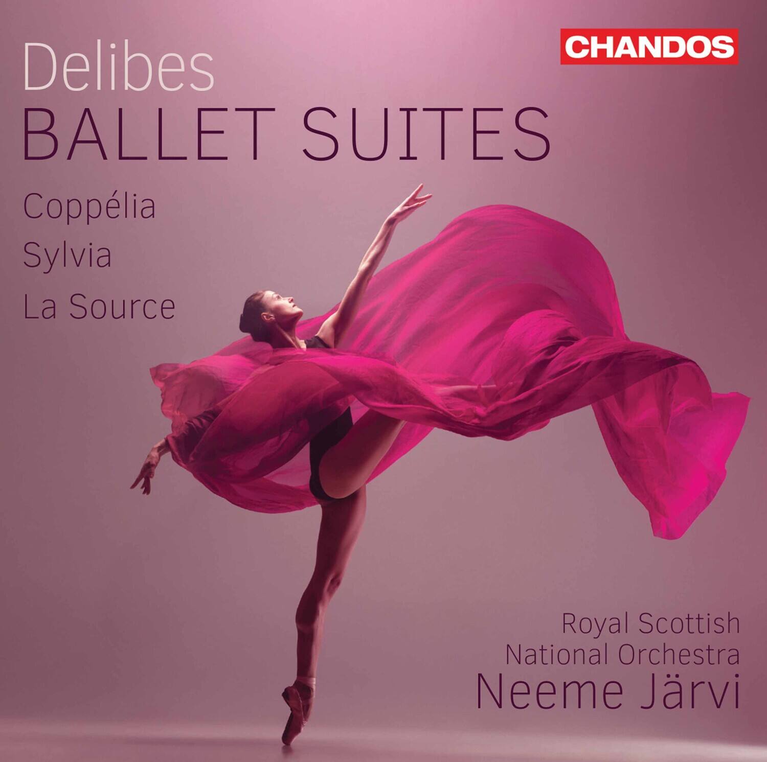 Delibes  
BALLET SUITES  

Coppélia  
Sylvia  
La Source  

Royal Scottish National Orchestra  
Neeme Järvi  

CHANDOS