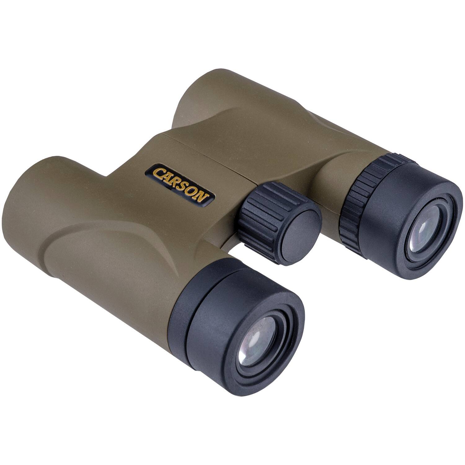 Alt View 3. Carson - Stinger 8x 22mm Compact Portable Binoculars - Multi-Color.