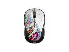 Front. Logitech - Logitech M325S Wireless Mouse - Black.