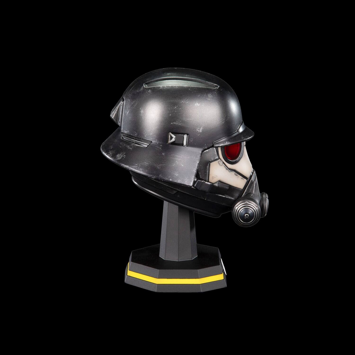 Alt View 3. Dark Horse Comics - Dark Horse - Helldivers 2 - Field Chemist Helmet 1:4 Scale Replica   - COLLECTIBLES - Multicolor.