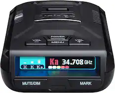Umidler POWER VOL MENU VOL + X K Ka 34.708 GHz MUTE/DIM MARK