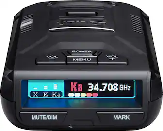 Umidler POWER VOL MENU VOL + X K Ka 34.708 GHz MUTE/DIM MARK