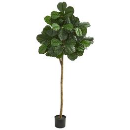 BreeBe - 6' Fiddle Leaf Fig Artificial Tree - Green