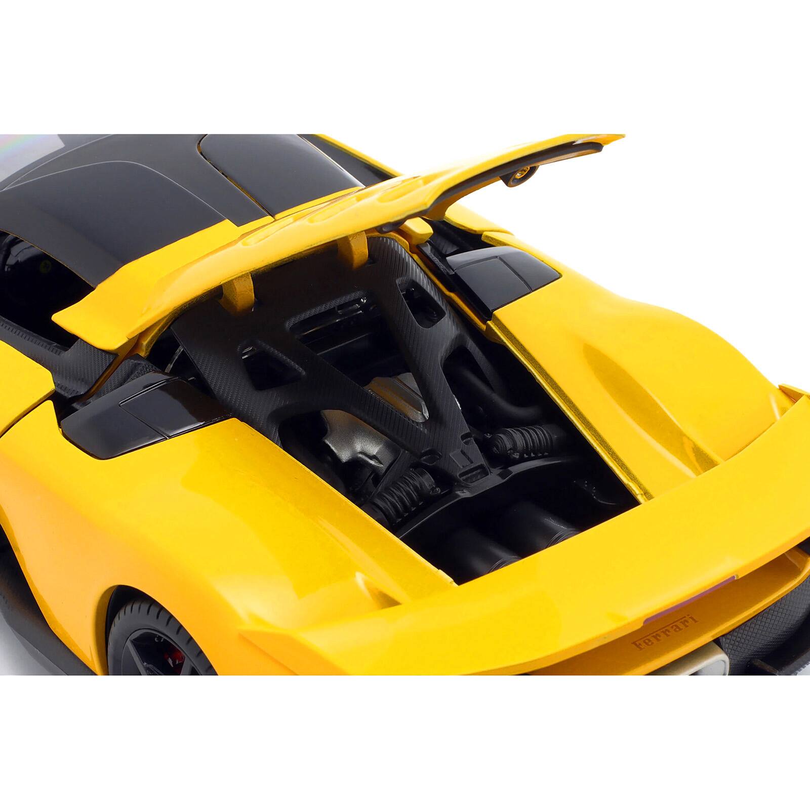Ferrari F80 Yellow with Black Top 