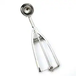 Norpro - Stainless Steel Scoop, 1.5 Tablespoon Capacity, Spring Action Portion Scoop - Silver
