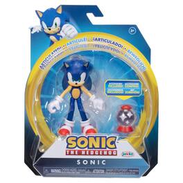 Jakks Pacific - Sonic the Hedgehog - Sonic 4 Inch Articulated Action Figure - Blue