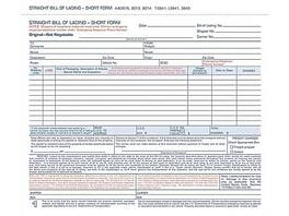 Adams - 3-Part Carbonless Bill of Lading, 8.5"L x 7.44"W, 250 Sets/Book - White