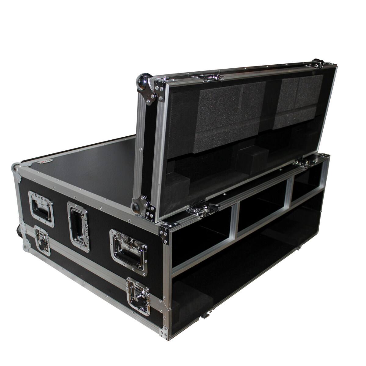 Alt View 9. ProX - ProX XS-MIDM32DHW ATA-300 Style Gig Ready Flight Road Case with Doghouse and Wheels for Midas M32 Live Mixer Console.