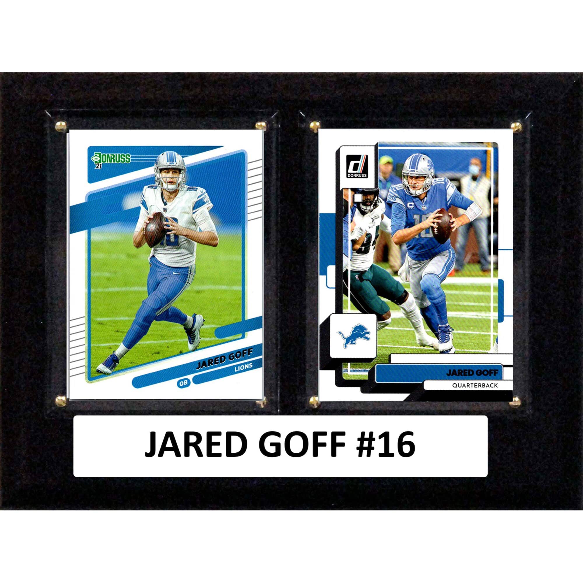 "C&I Collectibles - Jared Goff Detroit Lions 6"" x 8"" Trading Card Plaque - Multicolor" price history on PriceWatchPro