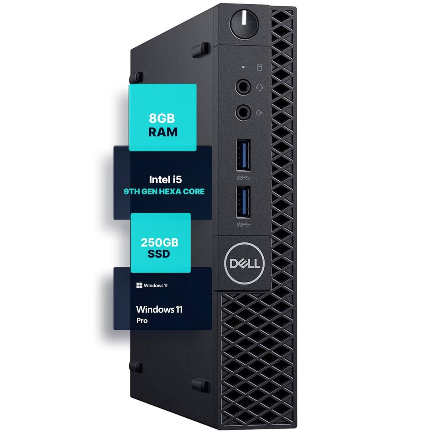 Dell Refurbished Excellent OptiPlex 7060 Micro Desktop PC, Intel