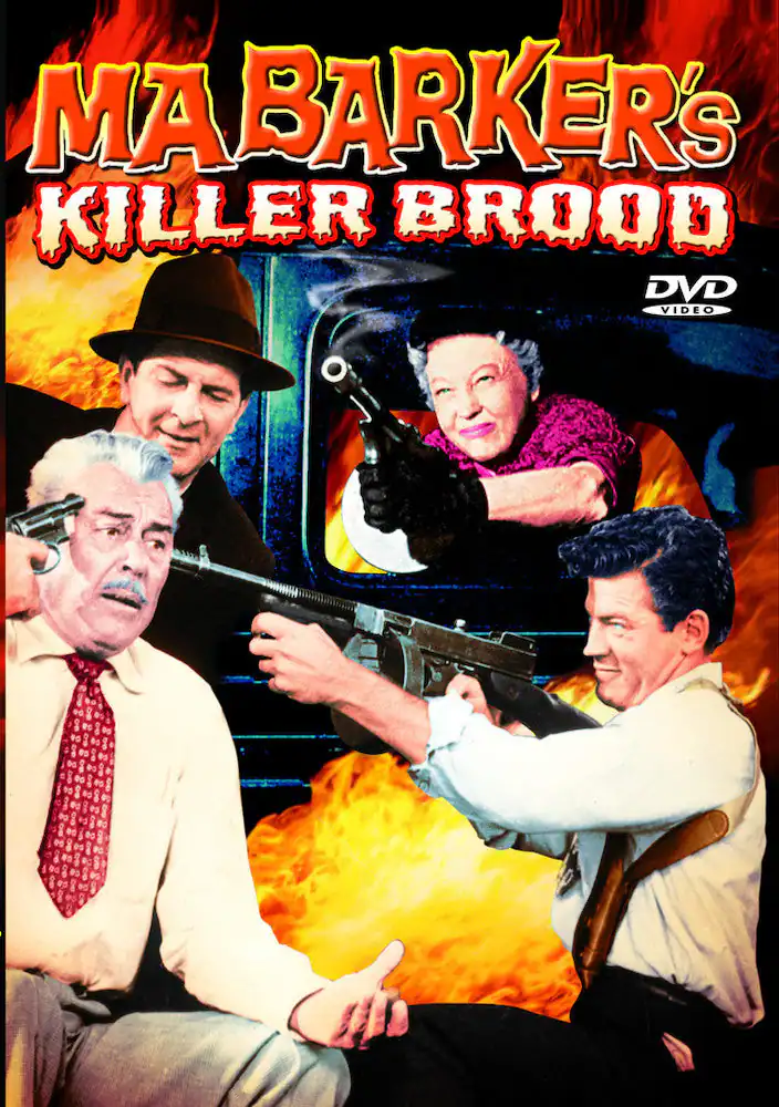 Front. Ma Barker's Killer Brood - DVD.