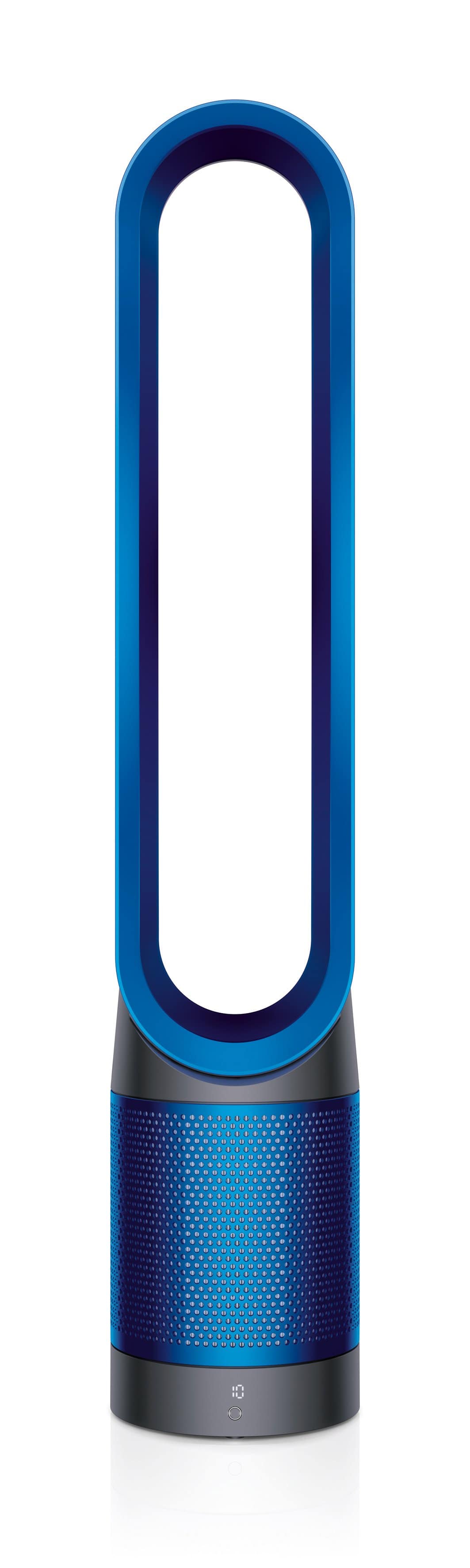 Front. Dyson - Pure Cool Purifying Fan TP01, Tower - Iron/Blue.