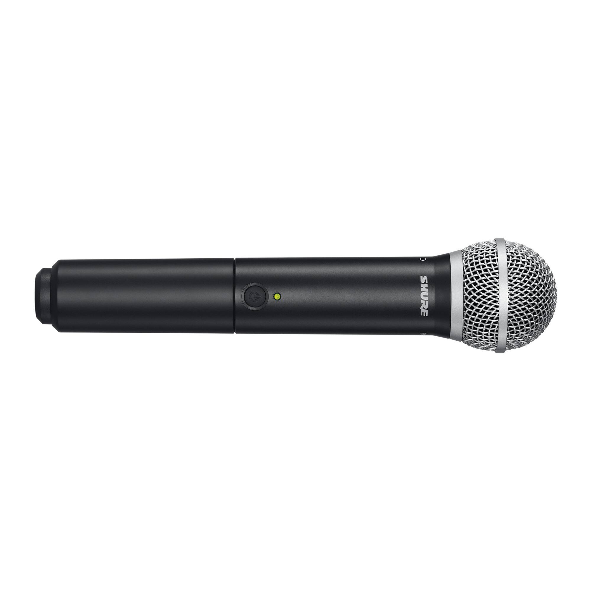 Left. Shure - Shure Handheld Wireless System - 512 MHz to 542 MHz Operating Frequency.