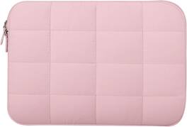 Fintie - Sleeve for MacBook Neo 13 Inch (Model A3404, 2026 Release) with A18 Pro Chip, Puffy Quilted Puffer Carrying Case Bag - Blush