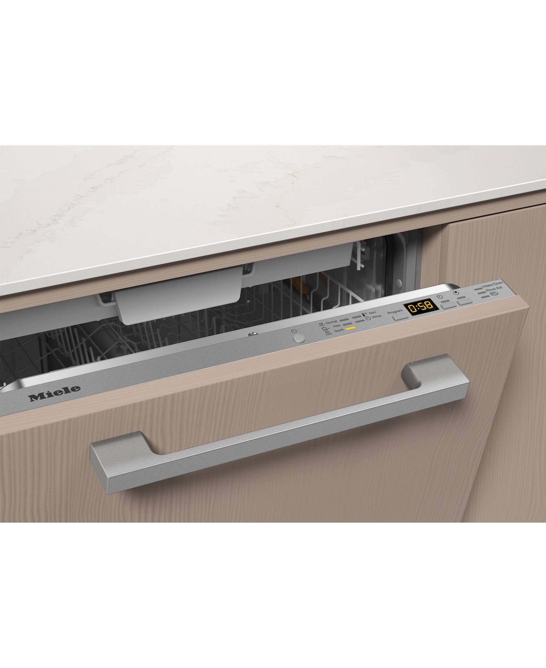 The text on the image reads "Miele."