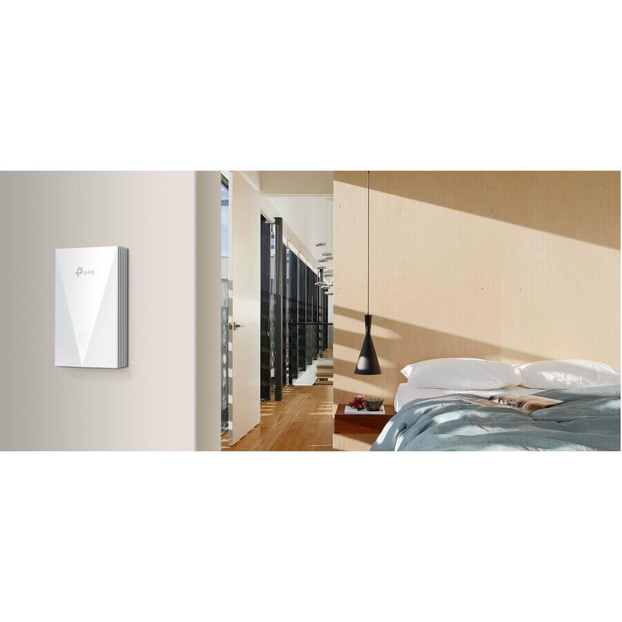 Alt View 3. TP-Link - TP-Link EAP655-WALL - Omada True WiFi 6 AX3000 Wall Plate Wireless Gigabit Access Point - High-Efficiency - Seamless - Unknown.