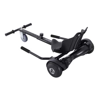 GoTrax Hoverboard and Hoverkart Combo, Kids Ages 8+, Unisex Black GoTrax Hoverboard and Hoverkart Combo, Kids Ages 8+, Unisex Black