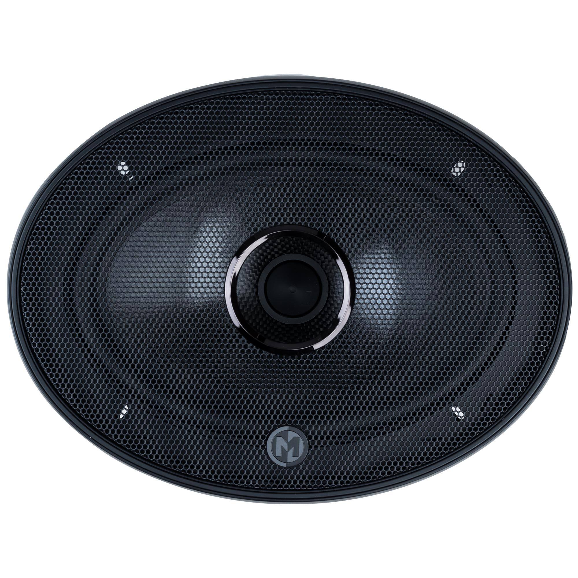 Alt View 1. Memphis Car Audio - Memphis Audio MS69MV - MClass 6x9" Oversized Convertible Mid Woofer - Black/Gray.