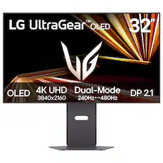 LG UltraGear™ OLED 32" V OLED 4K UHD Dual-Mode DP 2.1 3840x2160 240Hz 480Hz