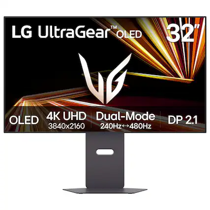 LG UltraGear™ OLED 32" V OLED 4K UHD Dual-Mode DP 2.1 3840x2160 240Hz 480Hz