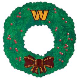 Fan Creations - Washington Commanders 16'' Team Wreath Sign - Green