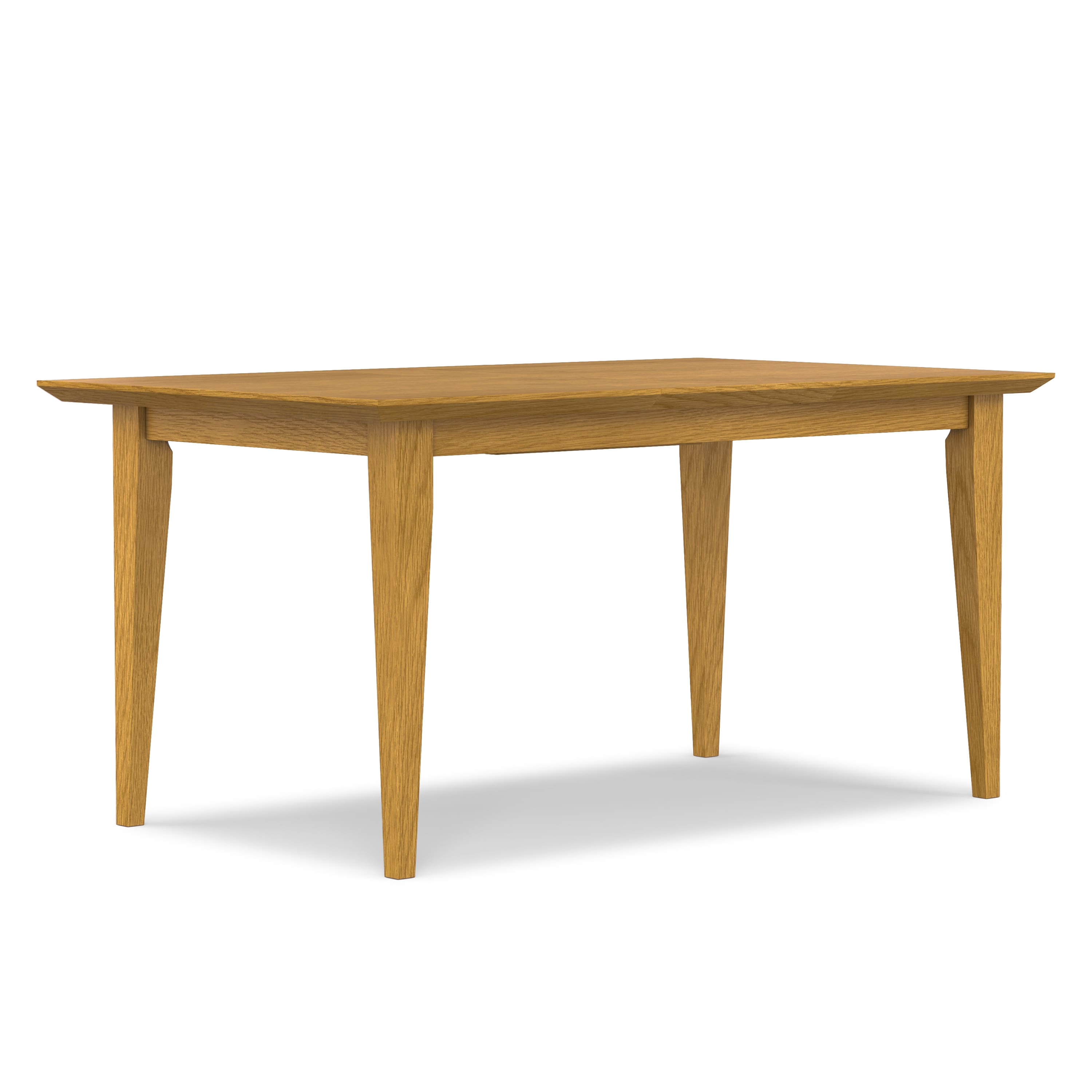 Simpli Home - Colby 60-76 inch x 36 inch Rectangle Contemporary Extendable Dining Table - Oak