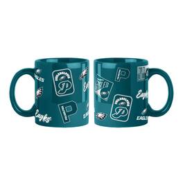 Logo Brands - Philadelphia Eagles 2-Pack 15oz. Color Mug Set - Teal
