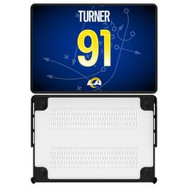 Keyscaper - Kobie Turner Los Angeles Rams MacBook Case - Pro 16 in - Multicolor