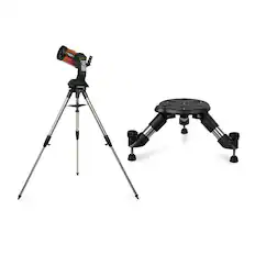 Front. Celestron - Celestron Nexstar 5SE Maksutov-Cassegrain GoTo Telescope with Tripod.