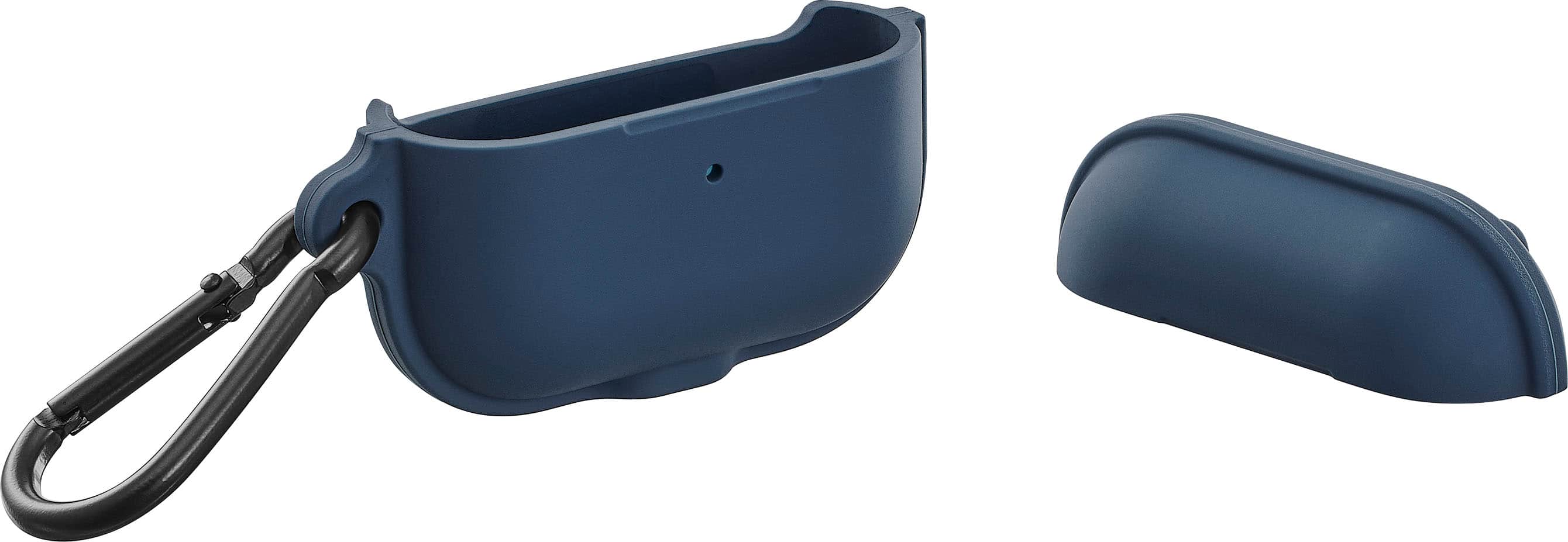 Alt View 18. Insignia™ - Case + Cleaning Tool for Apple AirPods Pro 1st and 2nd Generation - Blue.