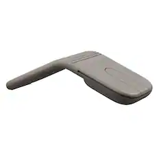 Front. Logitech - Mobi Fold Ultra-Portable Travel Bluetooth Mouse with Touch Scroll and Quiet Clicks - Sand.