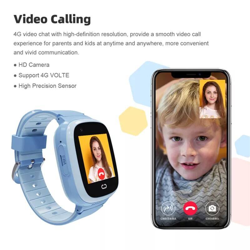 Video Calling

4G video chat with high-definition resolution, provide a smooth video call experience for parents and kids at anytime and anywhere, more convenient and vivid communication.

- HD Camera
- Support 4G VOLTE
- High Precision Sensor