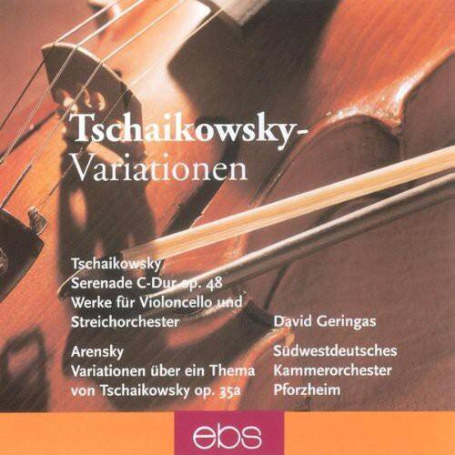 Tchaikovsky / Arensky / Geringas - Serenade for String Orchestra / Variations   - COMPACT DISCS [CD]