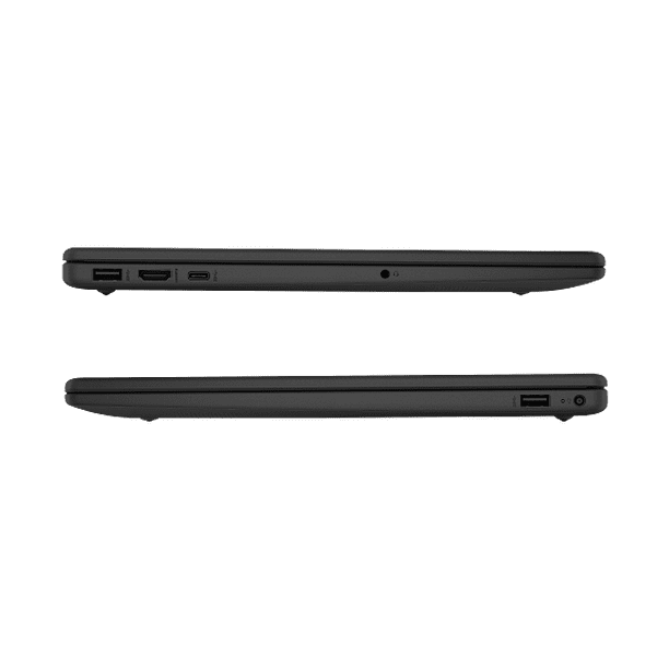 Left. HP - HP 15-fd1071nr 15.6" FHD Laptop Intel Core 5 120U 8GB 256GB Win11H - Black.
