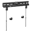 Front. Mount-It! - No Stud TV Wall Mount for 37″ – 85″ TVs Slim Low-Profile Drywall Mount – Up to 110 lbs Support, Black - Black.