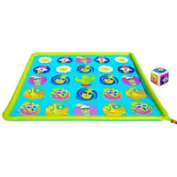 Banzai 64 Inch Playmat & Twist 'N Turn Challenge Sprinkler Game - Outdoor Toy - Front_Zoom