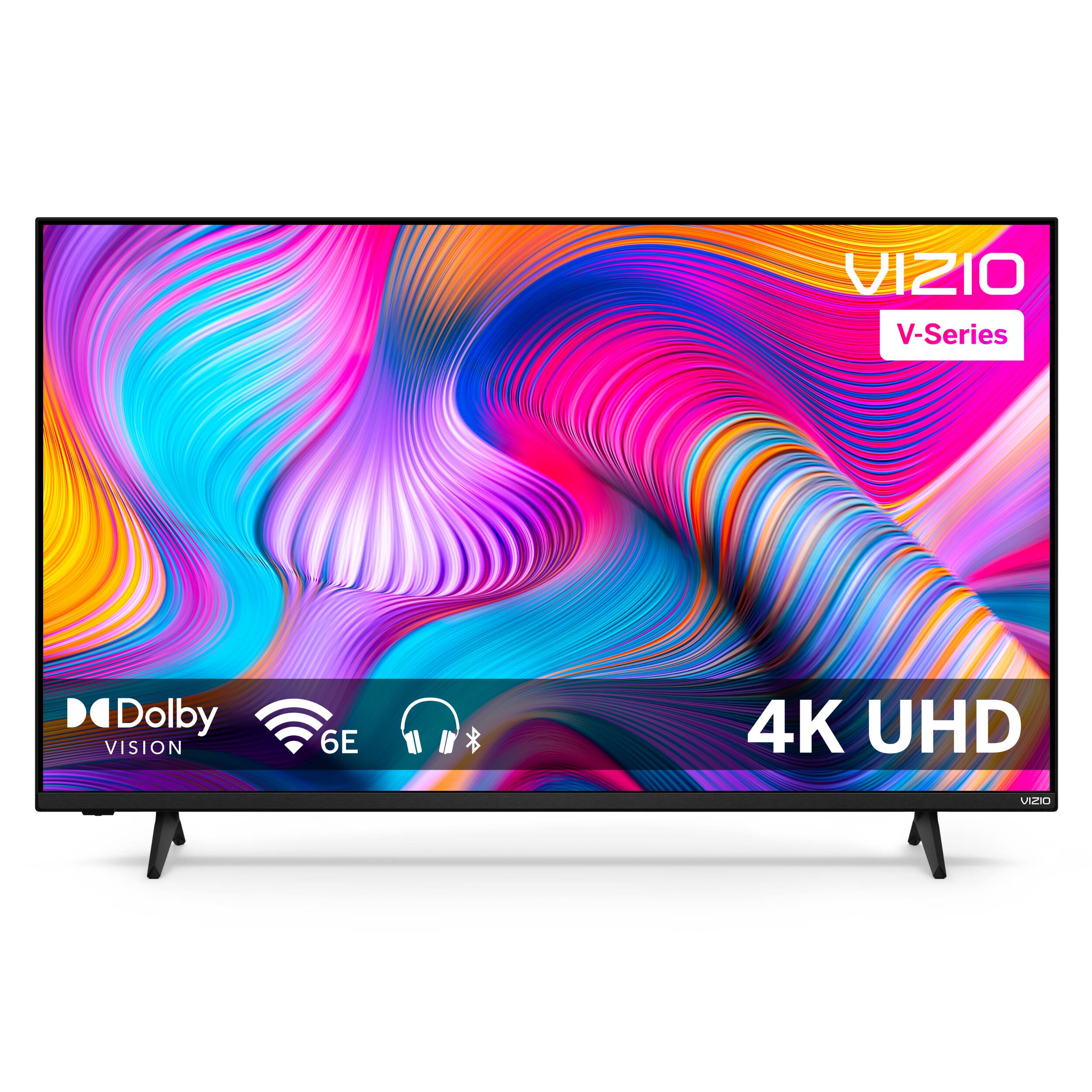 Angle. VIZIO - 50" Class V-Series 4K LED HDR Smart TV - Black.