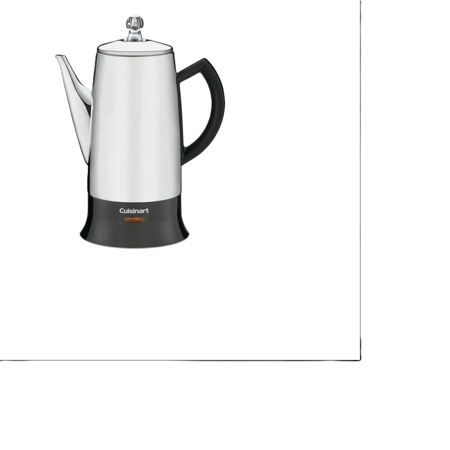 Alt View 11. Cuisinart - Classic 12-Cup Percolator - Stainless-Steel.