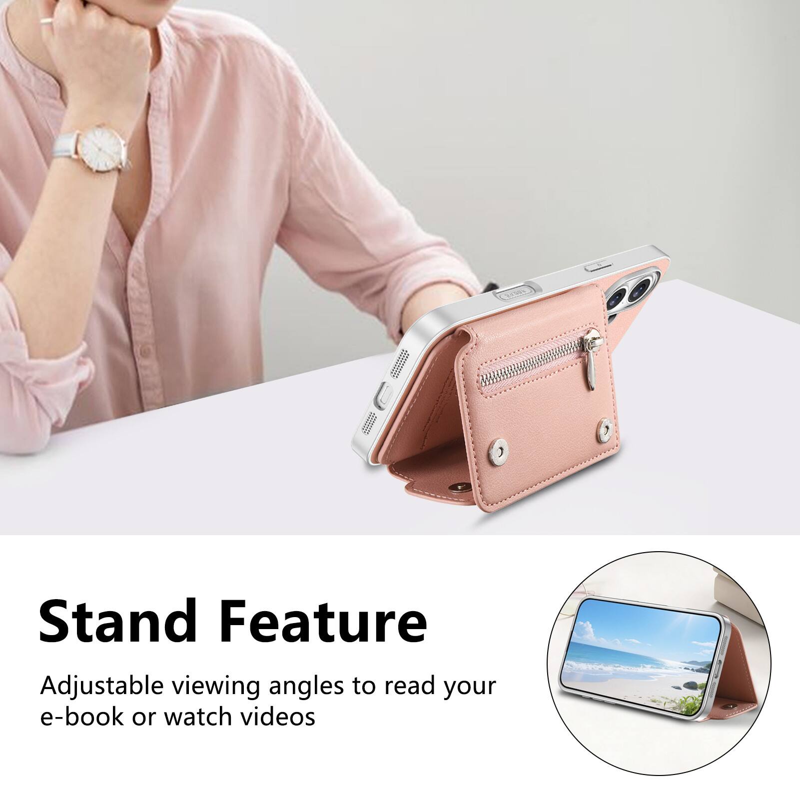 Stand Feature

Adjustable viewing angles to read your e-book or watch videos