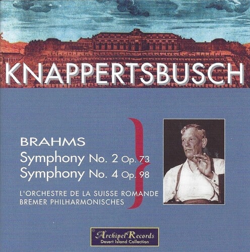 Brahms / Knappertsbusch - Sym 2 & 4-Knapper   - COMPACT DISCS [CD] price history on PriceWatchPro
