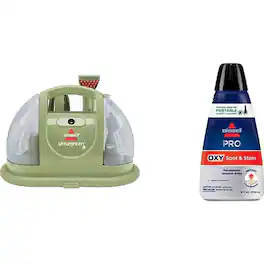 Bissell - Multi-Purpose Portable Carpet Cleaner with Spot and Stain Treatment RM - Green