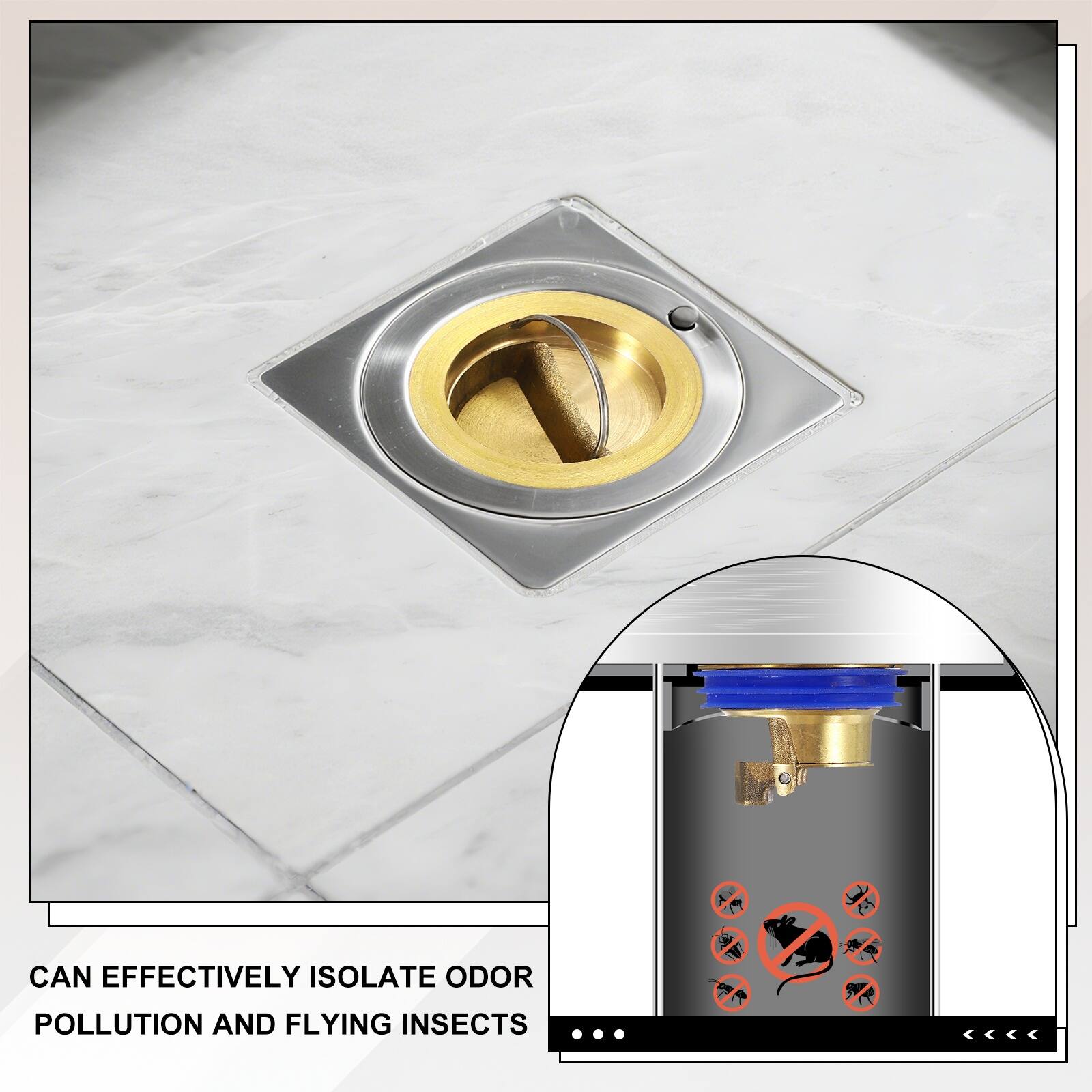 CAN EFFECTIVELY ISOLATE ODOR POLLUTION AND FLYING INSECTS