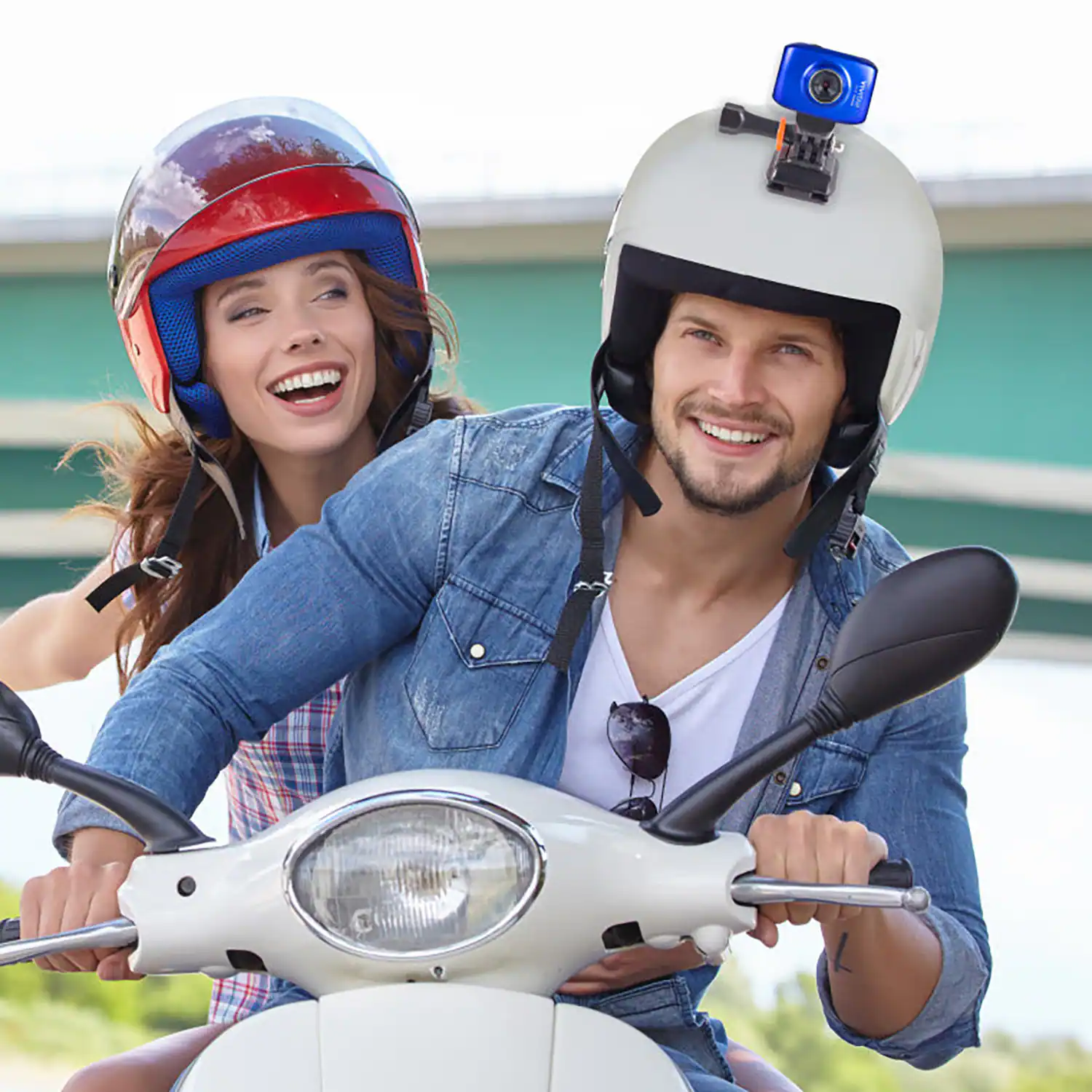 Alt View 1. Vivitar - HD Action Waterproof Camera / Camcorder DVR783HD-BLU.