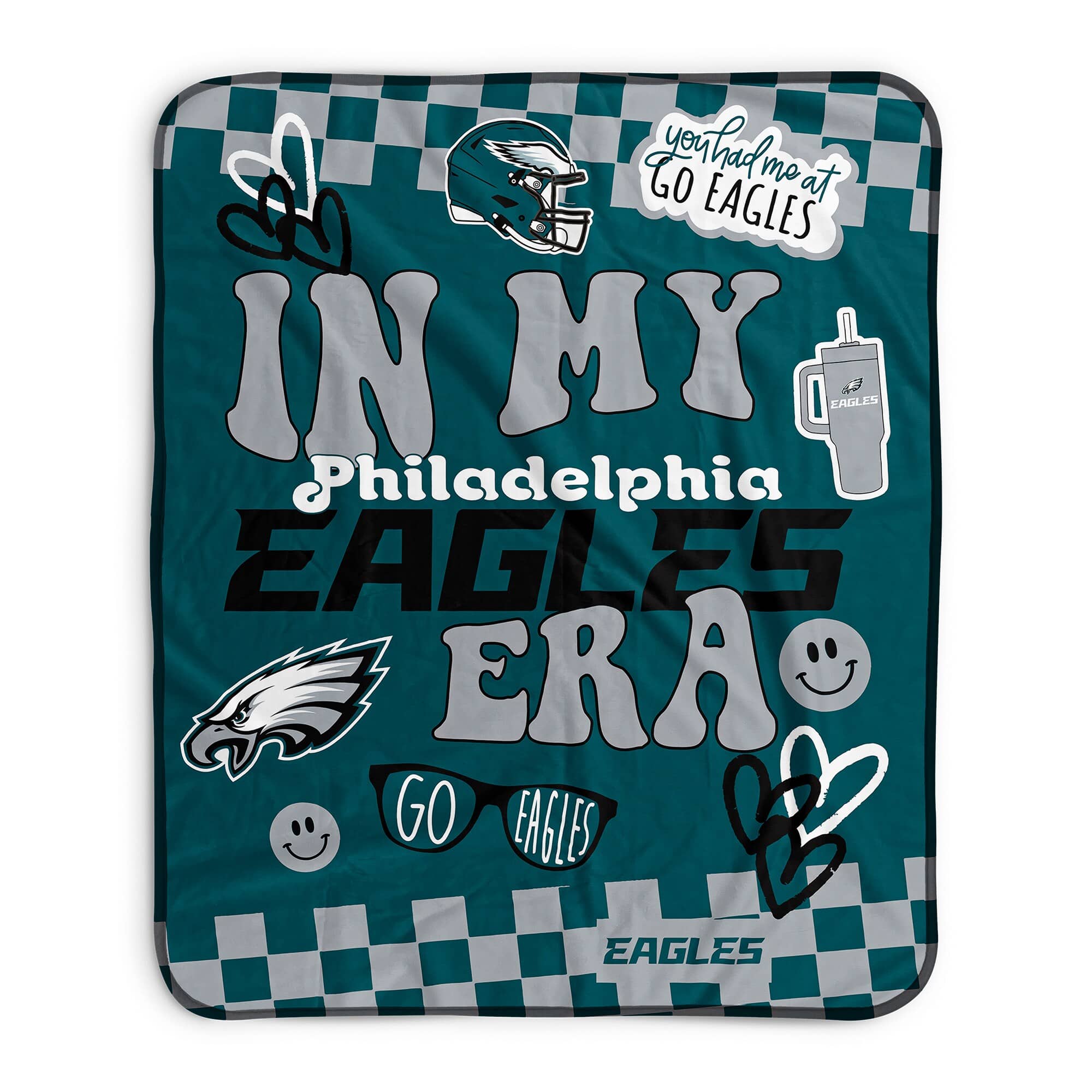 Pegasus - Philadelphia Eagles 50" x 60" In My Era Fleece Blanket - Multicolor
