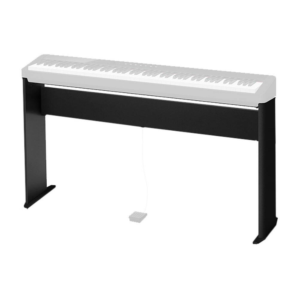 Left. Casio - Casio Privia 88-Key Digital Piano with Casio CS68 Stand, Slim Design (Black).